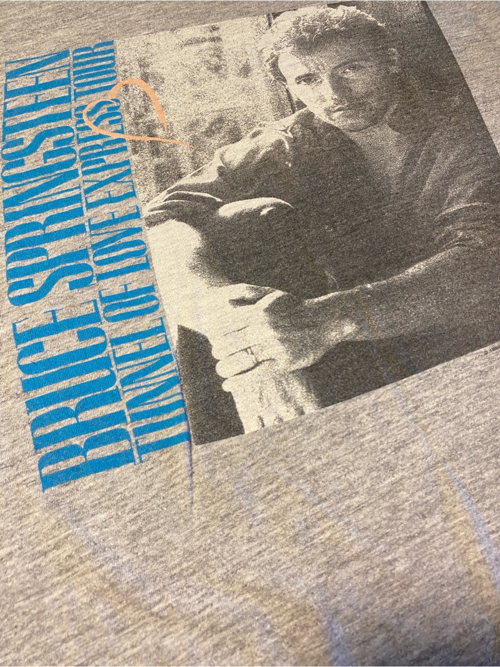 Bruce Springsteen Tunnel Of Love Express Tour T-Shirt Size Medium - Picture 6 of 6